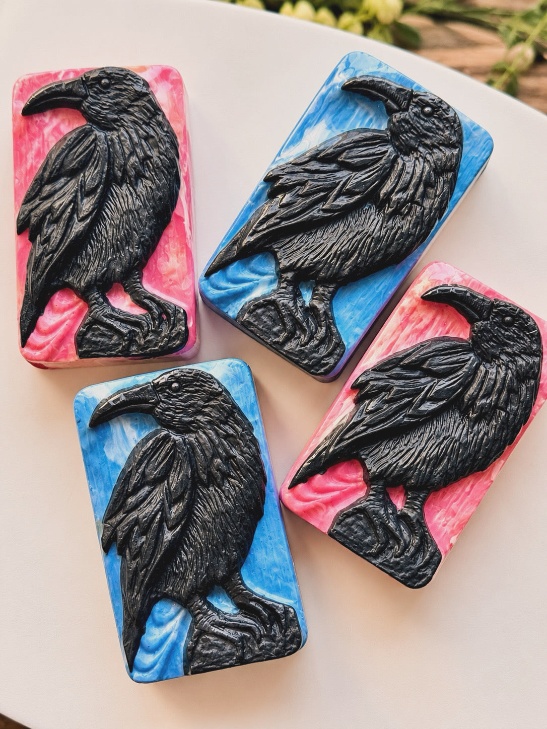 The Raven - Molded Speciality Soap | The Happy Otter
