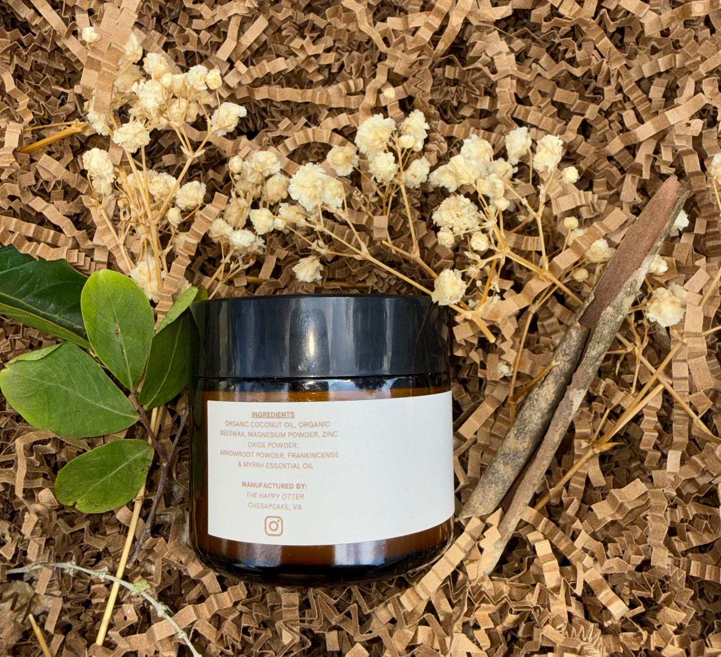 Aluminum-Free Natural Deodorant 2 oz. | The Happy Otter