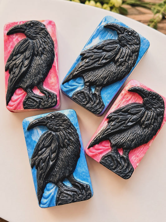 The Raven - Molded Speciality Soap | The Happy Otter