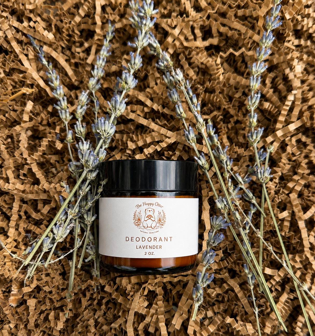Aluminum-Free Natural Deodorant 2 oz. | The Happy Otter