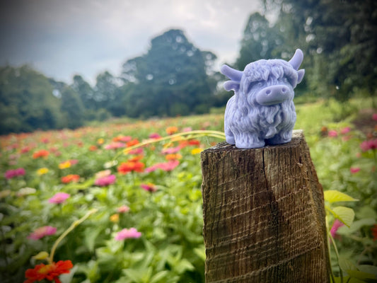 Joyful Highland Cow Molded Soap | The Happy Otter