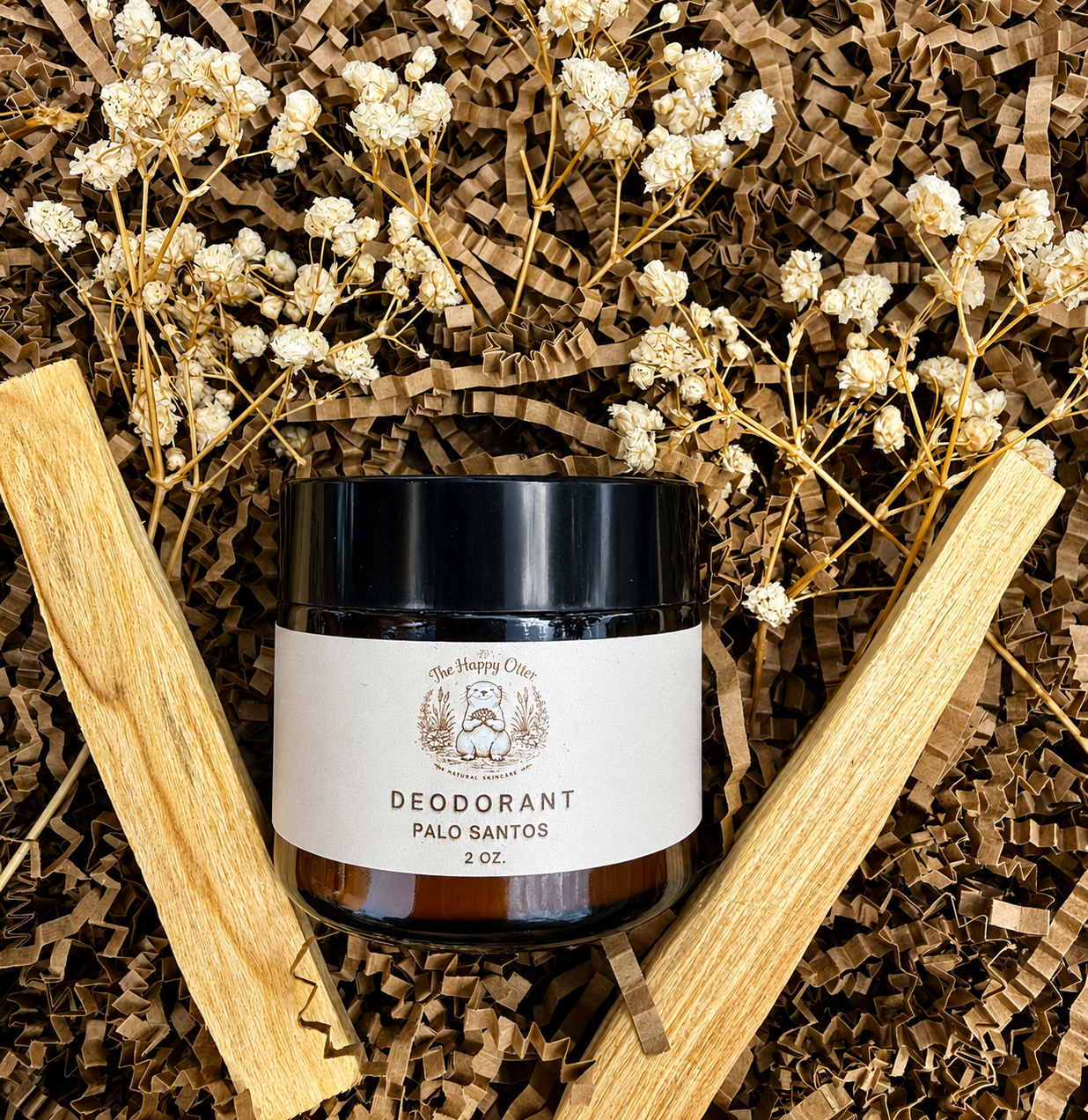 Aluminum-Free Natural Deodorant 2 oz. | The Happy Otter